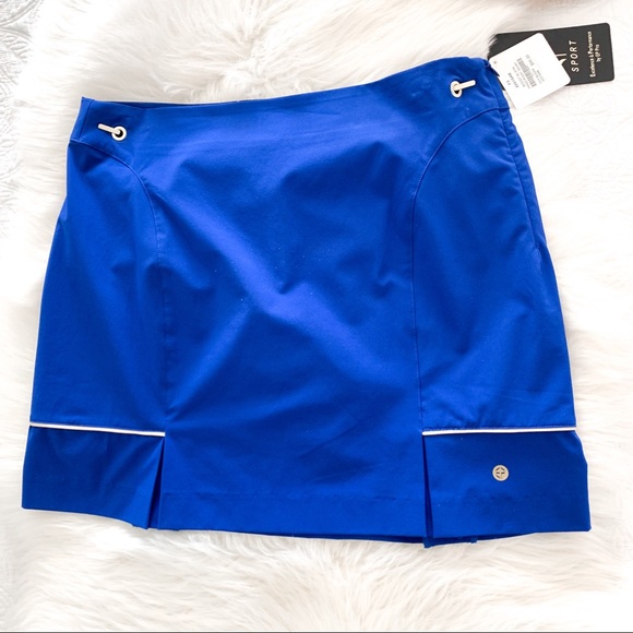 NWTExcellence & Performance By EP Pro Royal Blue Top Size Large / Skort Size 8 - Picture 6 of 16